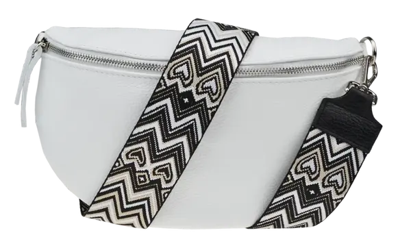 NovaKabelka.sk Reni Grande Bianca s prídavným popruhom XI