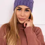 Kesi Fleecová čepice Carolina K243 fialová