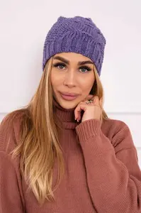 Kesi Fleecová čepice Carolina K243 fialová