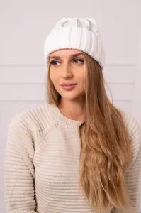 marka niezdefiniowana Dámská čepice Selena K384 bílá