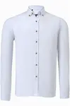 G721 DEWBERRY MEN'S SHIRT-LIGHT WHITE