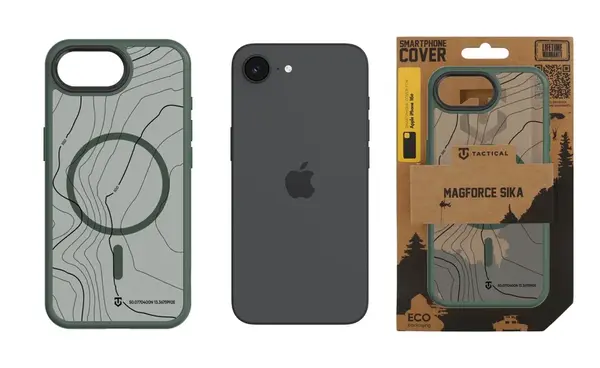 Zadní kryt Tactical MagForce Hyperstealth Sika pro Apple iPhone 16e / 17e, forest green