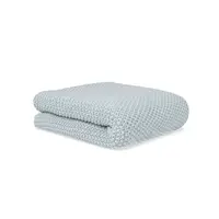 Bonjourbébé dětská pletená deka organická bavlna 70x90cm Blue