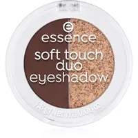 essence Soft Touch Duo duo oční stíny odstín 04 Mocha Muse 1 g