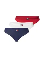 Tommy Hilfiger Underwear Tangá 'Heritage'  námornícka modrá / červená / biela
