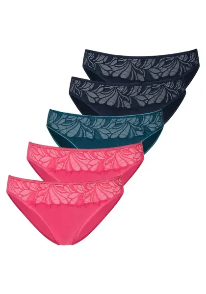 VIVANCE Nohavičky  modrá / ružová