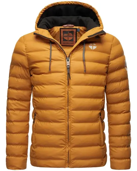 STONE HARBOUR Zimná bunda 'Zaharoo'  okrová