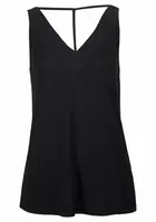 BUFFALO Top  čierna