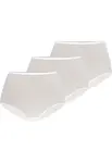 TEYLI Nohavičky 'Retro'  šedobiela / prírodná biela