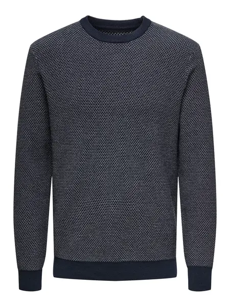 Only & Sons Sveter 'ONSMORGAN'  námornícka modrá