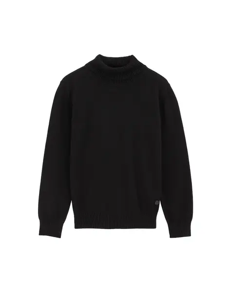 WE Fashion Sveter  čierna
