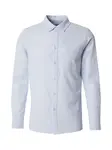 DAN FOX APPAREL Košeľa 'Quirin'  svetlomodrá / biela
