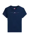 Tommy Jeans Tričko  námornícka modrá / červená / biela