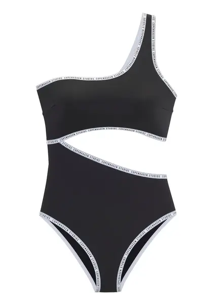 Copenhagen Studios Jednodielne plavky  čierna / biela