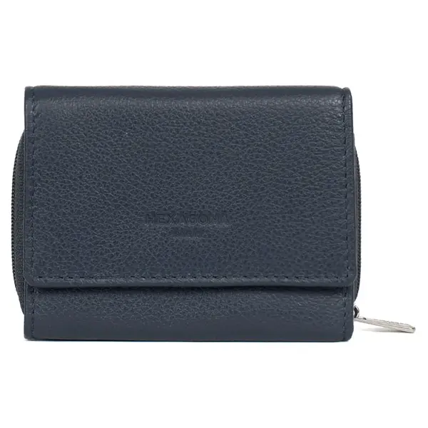 Dámská kožená peněženka Hexagona Enett - modrá
