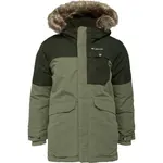 Columbia NORDIC STRIDER II JACKET Chlapecká zimní bunda, khaki, velikost
