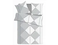 Povlečení Sardinien, šedo-bílé