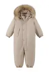 Kojenecký overal Reima Gotland béžová barva, 5100117C