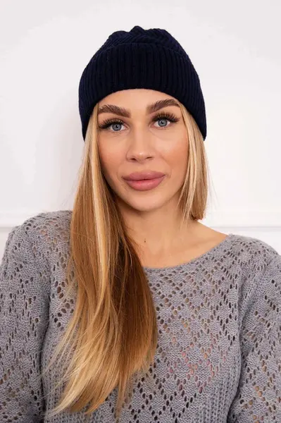 Kesi Tenká čepice Oliwia K252 tmavě modrá