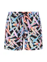 Shiwi Plavecké šortky 'Nick'  modrá / žltá / ružová / čierna