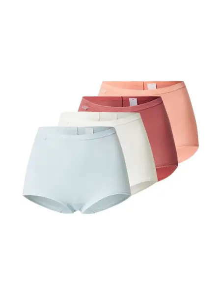 SLOGGI Nohavičky  svetlomodrá / broskyňová / ohnivo červená / biela