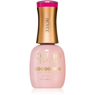 Cupio To Go! Macarons gelový lak na nehty s použitím UV/LED lampy odstín Berry Punch 15 ml