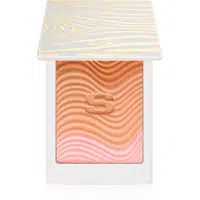 Sisley Phyto-Touche Sun Glow Powder tvářenka se štětečkem odstín Trio Miel Cannelle 11 g