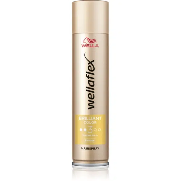 Wella Wellaflex Brilliant Color lak na vlasy se střední fixací pro barvené vlasy 250 ml