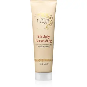 Avon Planet Spa Blissfully Nourishing vyživující maska na ruce a nohy 100 ml
