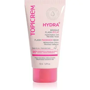 Topicrem Hydra+ Flash Radiance Mask hydratační a rozjasňující maska 50 ml
