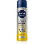 NIVEA MEN Active Energy antiperspirant ve spreji pro muže 150 ml