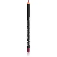 NYX Professional Makeup Suede Matte Lip Liner matná tužka na rty odstín 35 Prune 1 g
