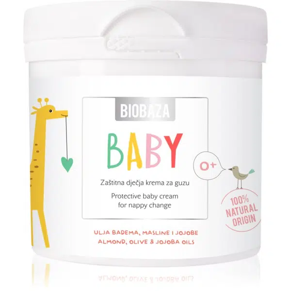 BIOBAZA Baby dětský ochranný krém proti opruzeninám 550 ml