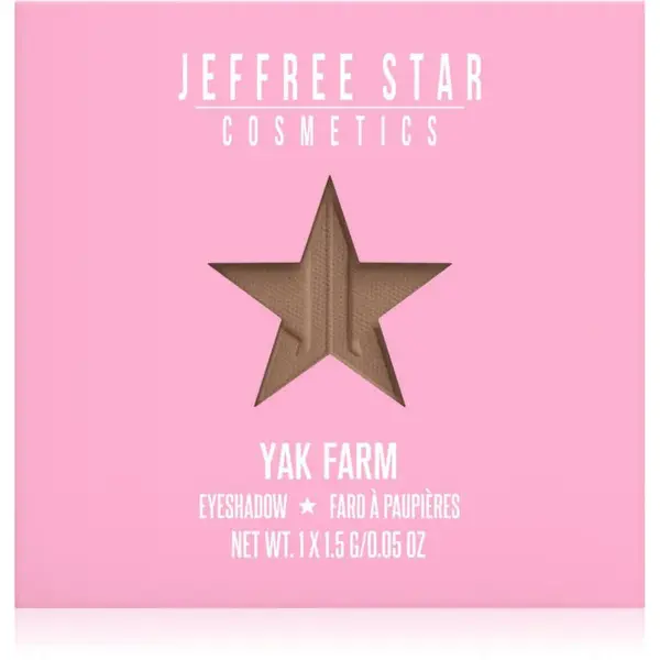 Jeffree Star Cosmetics Artistry Single Eyeshadow oční stíny odstín Yak Farm 1.5 g