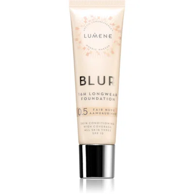 Lumene Blur 16h Longwear dlouhotrvající make-up SPF 15 odstín 0,5 Fair Nude (Neutral) 30 ml