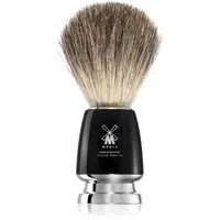 Mühle RYTMO Pure Badger štětka na holení z jezevčí srsti Black Resin 1 ks