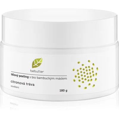 Bebutter tělový peeling Citrónová tráva tělový peeling 180 g