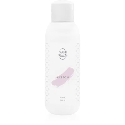 NaniNails NANI Peach čistý aceton k odstranění gelových laků 500 ml