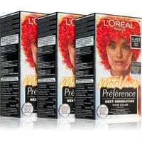 L’Oréal Paris Préférence Meta Vivids semipermanentní barva na vlasy odstín 6.403 Meta Coral
