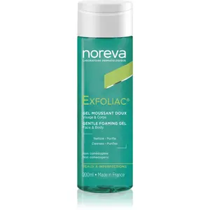 Noreva Exfoliac Gentle Foaming Gel jemný pěnivý gel pro problematickou pleť 200 ml