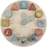 Little Dutch Puzzle clock hračka ze dřeva 2 y+ 1 ks