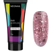 NEONAIL Duo Acrylgel Celebrate Rose gel pro modeláž nehtů 15 g