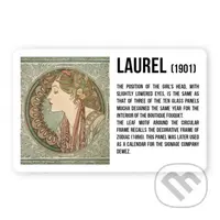 Magnet Alfons Mucha - Laurel