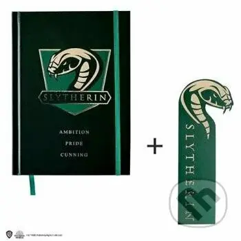 Harry Potter Zápisník A5 + záložka - Slizolin