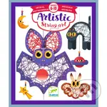 Artistic String art: Noc (tkanie) - hra z kategorie Vzdělávací hry