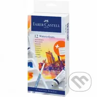 Akvarelové farby v tube set 12 farebné