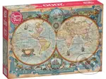 Mapa sveta - puzzle z kategorie 60 - 300 dílků