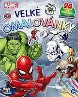 Velké omalovánky Marvel - kniha z kategorie Omalovánky