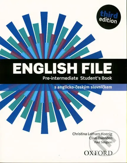 English File - Pre-Intermediate - Student’s book (česká edice) - kniha z kategorie Jazykové učebnice a slovníky