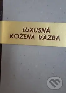 Luxusná kožená väzba - notes A5,Luxusná kožená väzba - notes A5